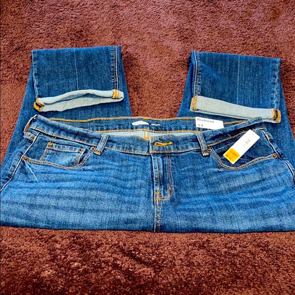 Nwt Old Navy Boyfriend Jeans size 14